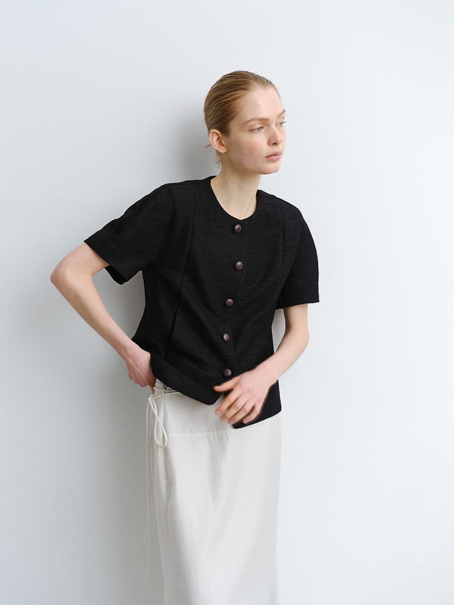 TVR BALLOON SLEEVE BLAZER_BLACK — vue 7