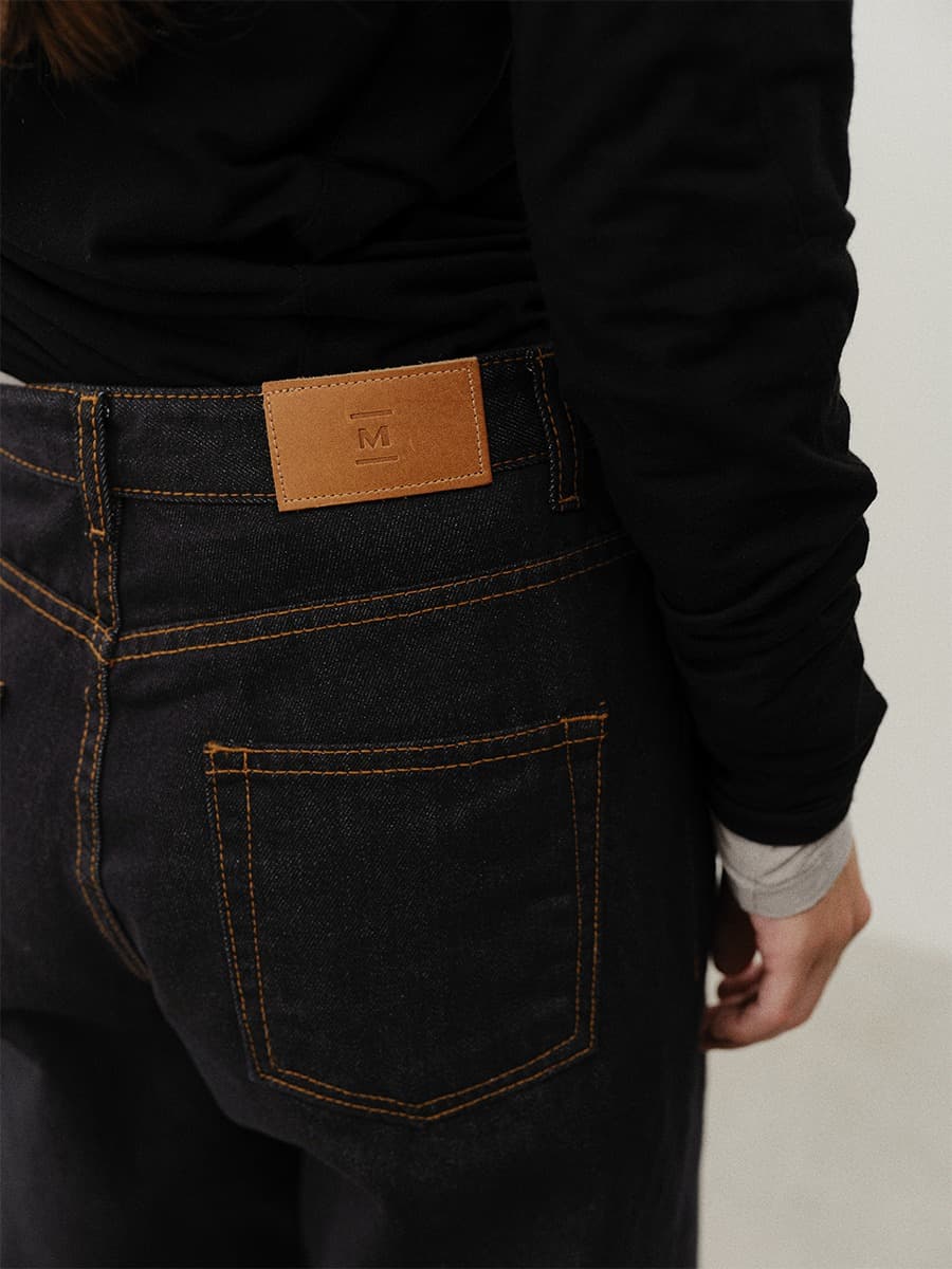 TVF NON-FADE CLASSIC WIDE DENIM_INDIGO — vue 6