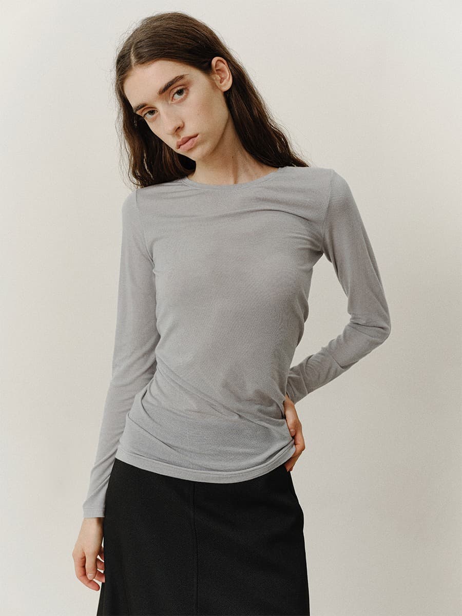 TVF WOOL CURVED TOP_L-GREY — vue 3