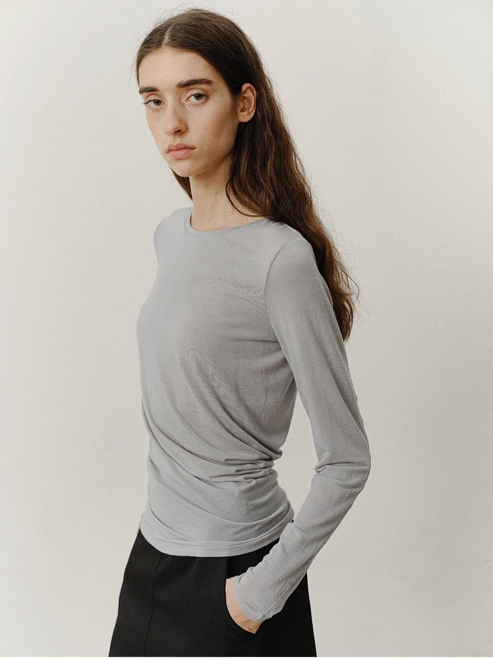 TVF WOOL CURVED TOP_L-GREY — vue 8