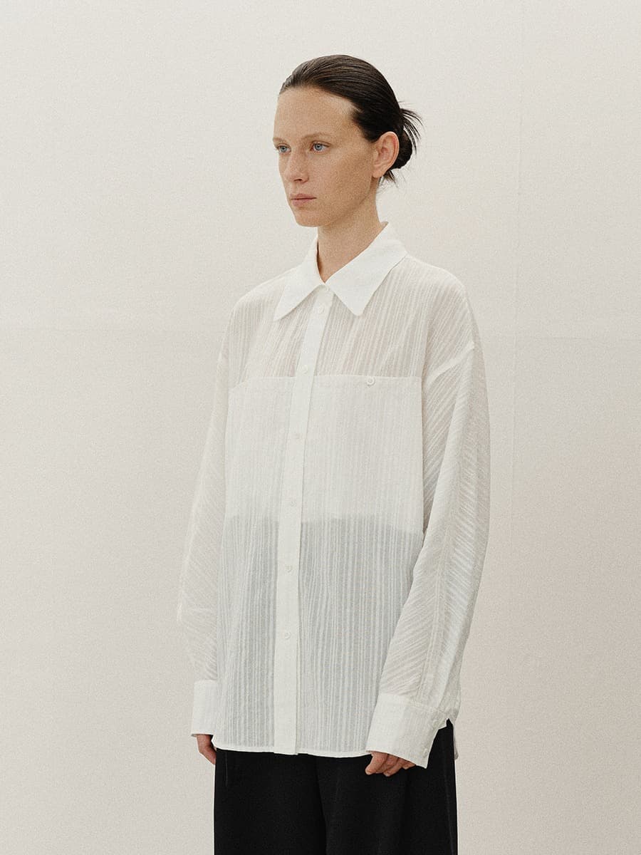 TVF POCKET OVERFIT SHIRT_WHITE — vue 3