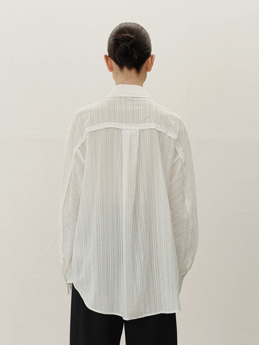 TVF POCKET OVERFIT SHIRT_WHITE — vue 4