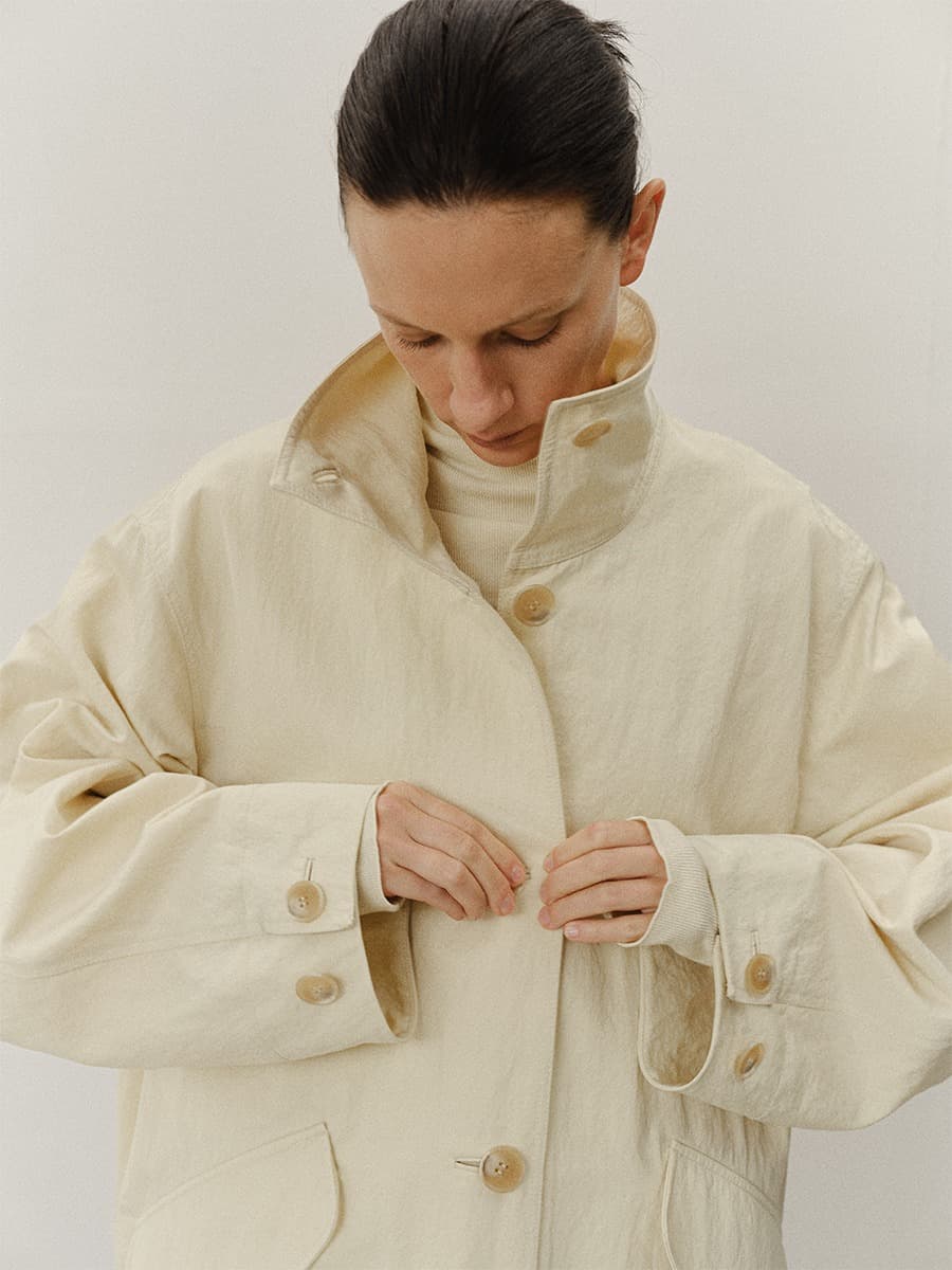 TVF OVERSIZED TRENCH JUMPER_IVORY — vue 6