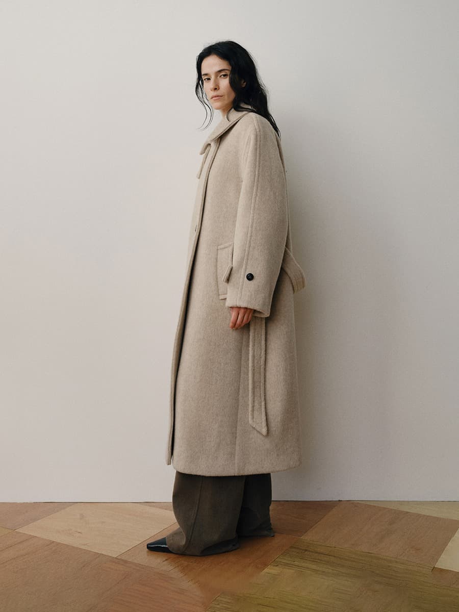 TVW CAMEL HAIR DOUBLE COAT_OATMEAL — vue 4
