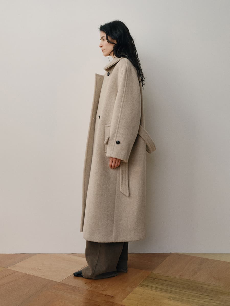 TVW CAMEL HAIR DOUBLE COAT_OATMEAL — vue 5
