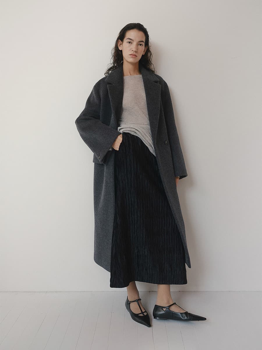TVW ALPACA DOUBLE LONG COAT_CHARCOAL — vue 7