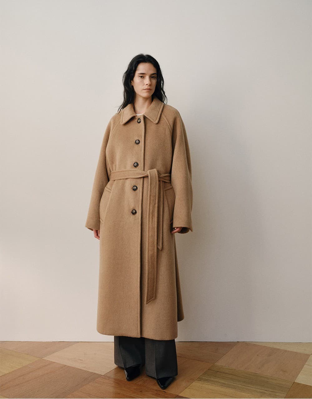 TVW CASHMERE BALMACAAN COLLAR COAT_CAMEL — vue 8