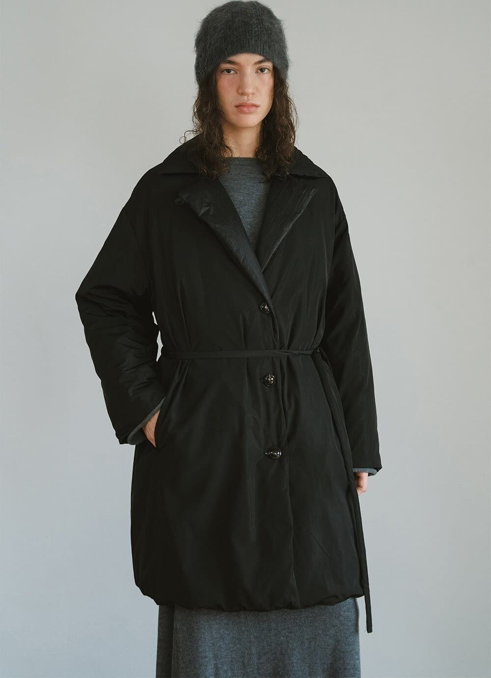 TVW REVERSIBLE GOOSE DOWN COAT_BLACK — vue 7