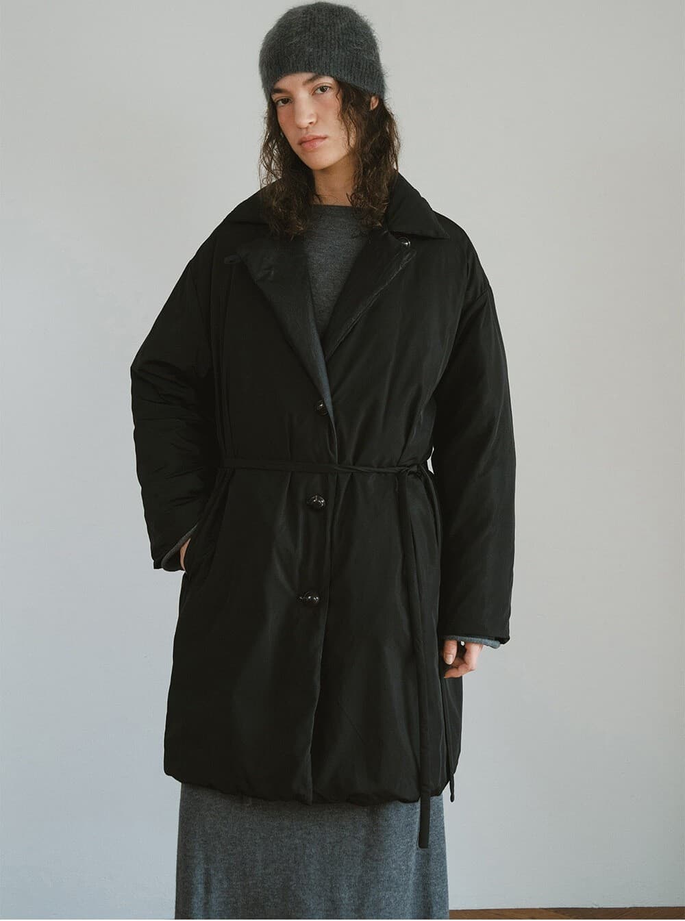 TVW REVERSIBLE GOOSE DOWN COAT_BLACK — vue 8