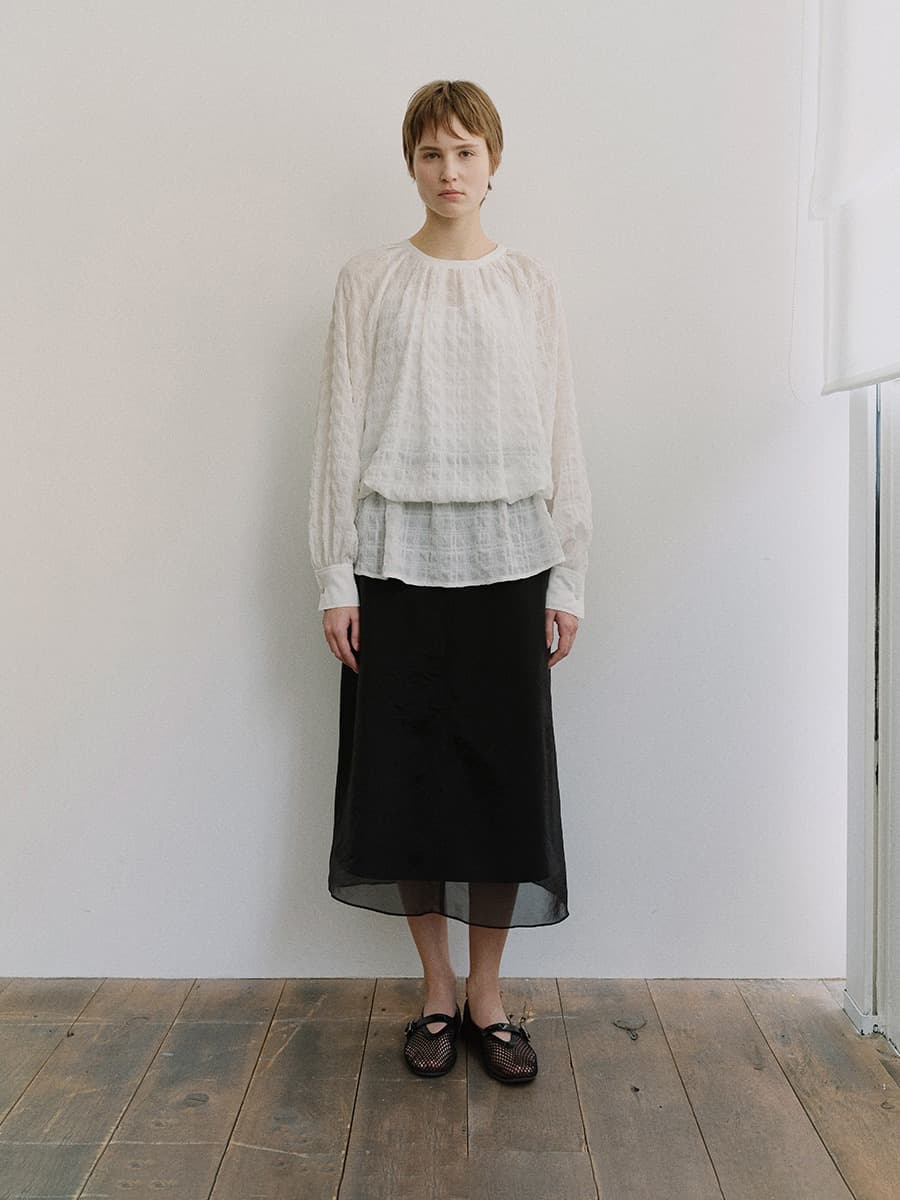 TIS FLORAL SHEER OVERLAY SKIRT_BLACK — vue 4