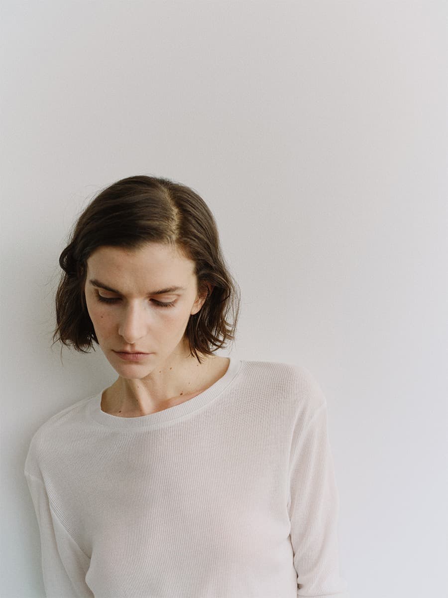 TIS RIB SLIM TOP_IVORY — vue 8
