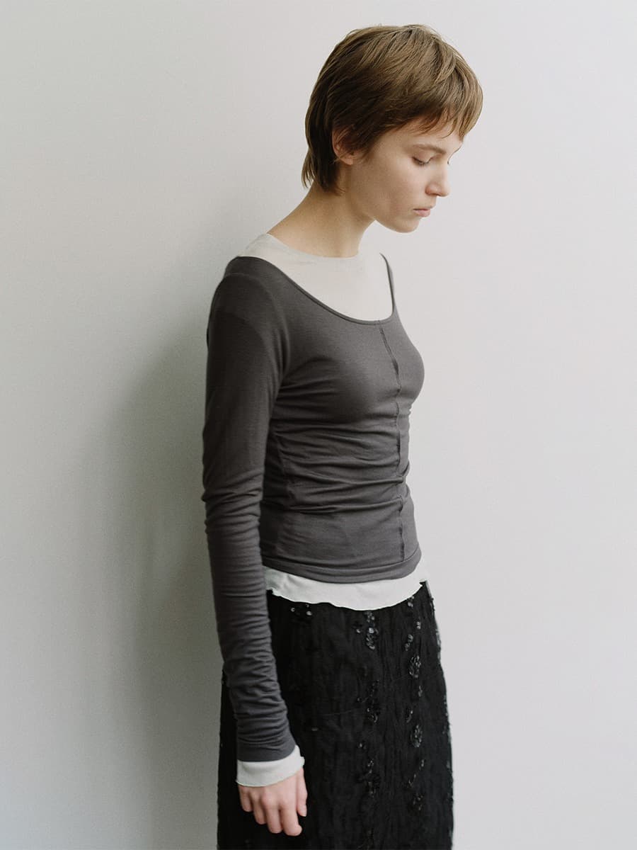 TIS EDGE SLIM TOP_CHARCOAL — vue 5