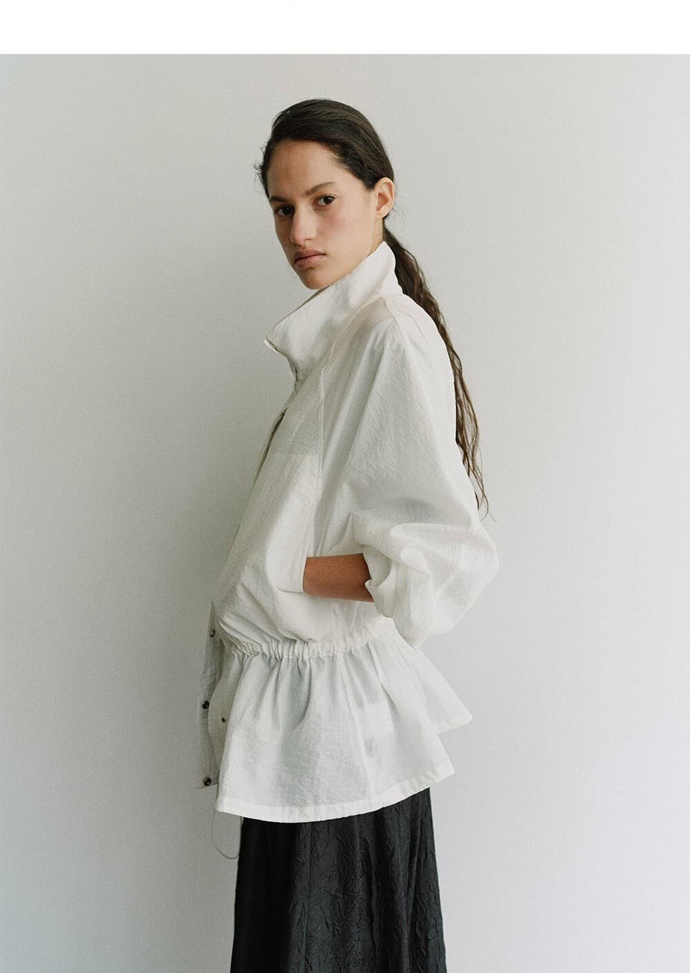 TIS AERO-SHEER RAGLAN WIND BREAKER_WHITE — vue 9