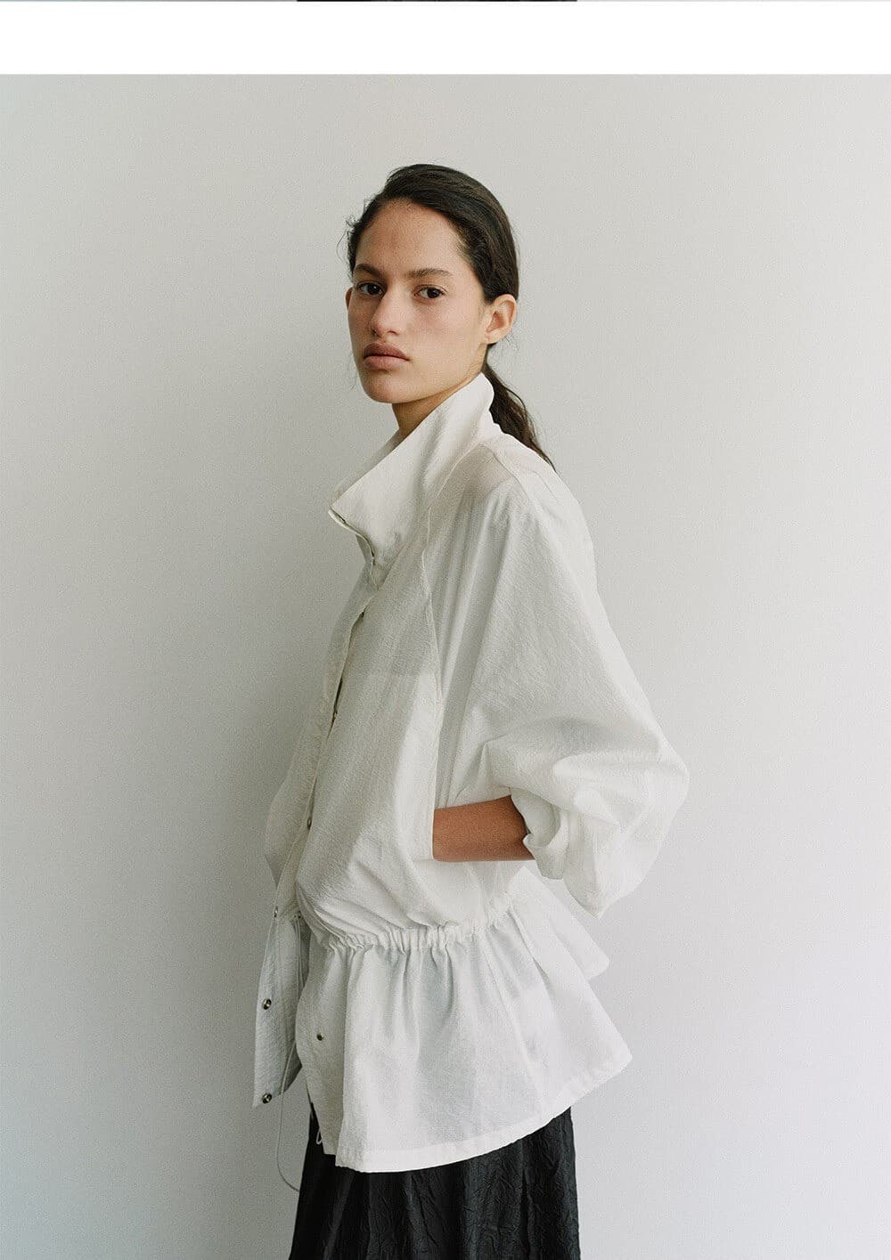TIS AERO-SHEER RAGLAN WIND BREAKER_WHITE — vue 10