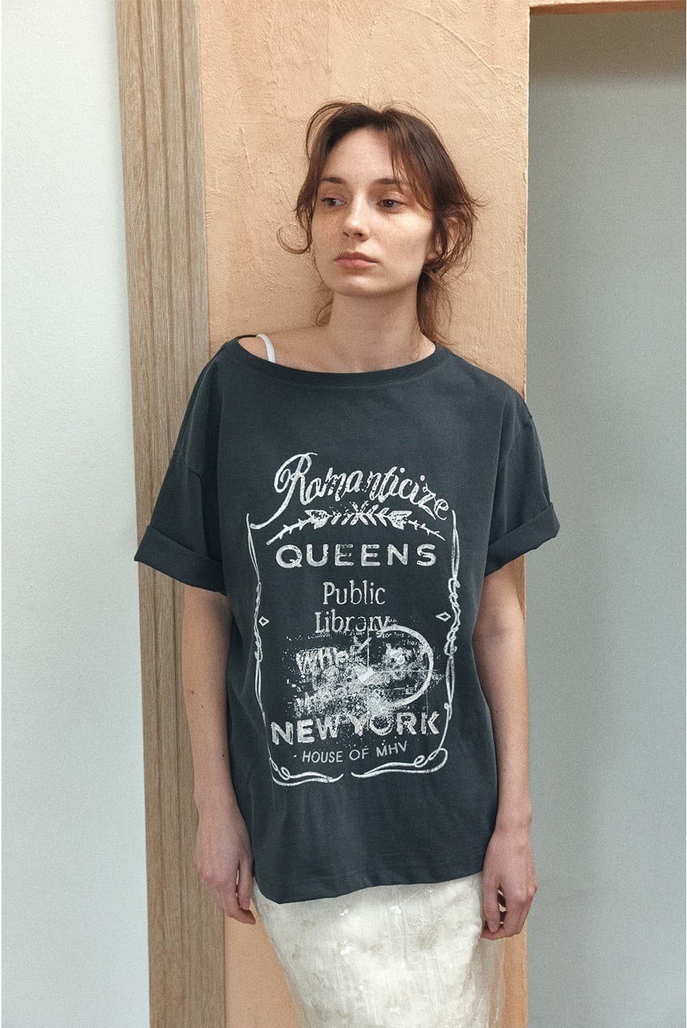TIR ROMANTICIZE VINTAGE PIGMENT TOP_CHARCOAL — vue 9