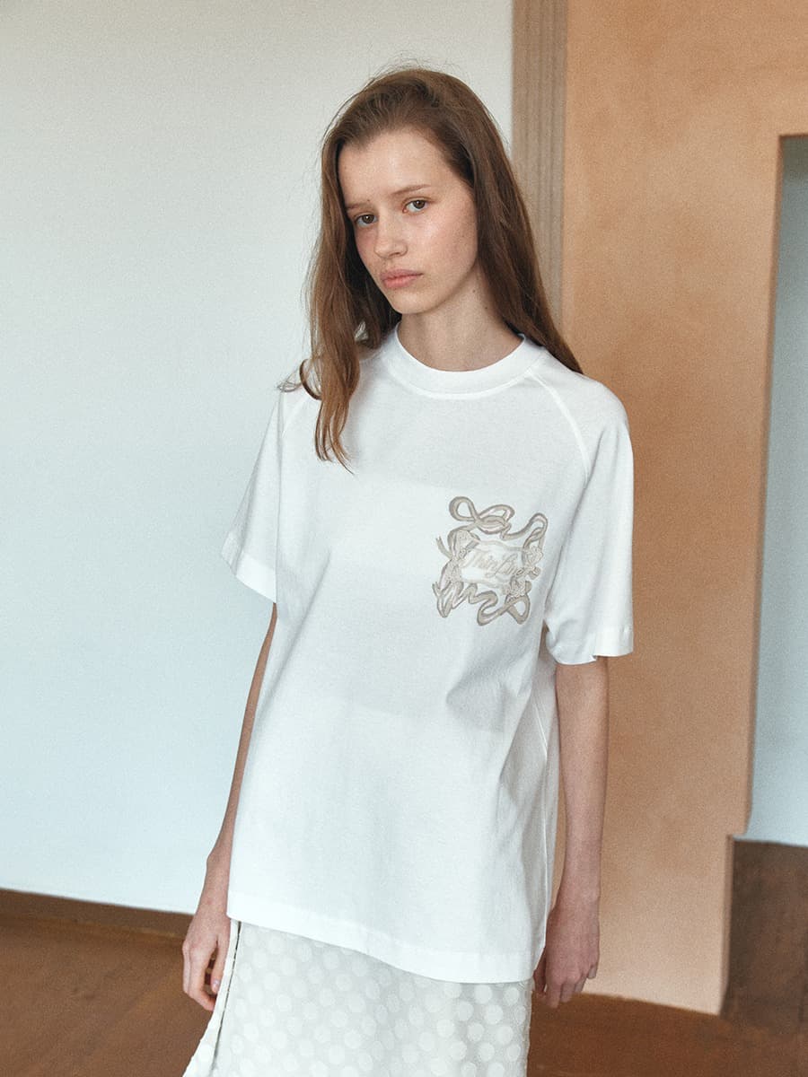 TIR ROMANTIC RIBBON TOP_WHITE — vue 7