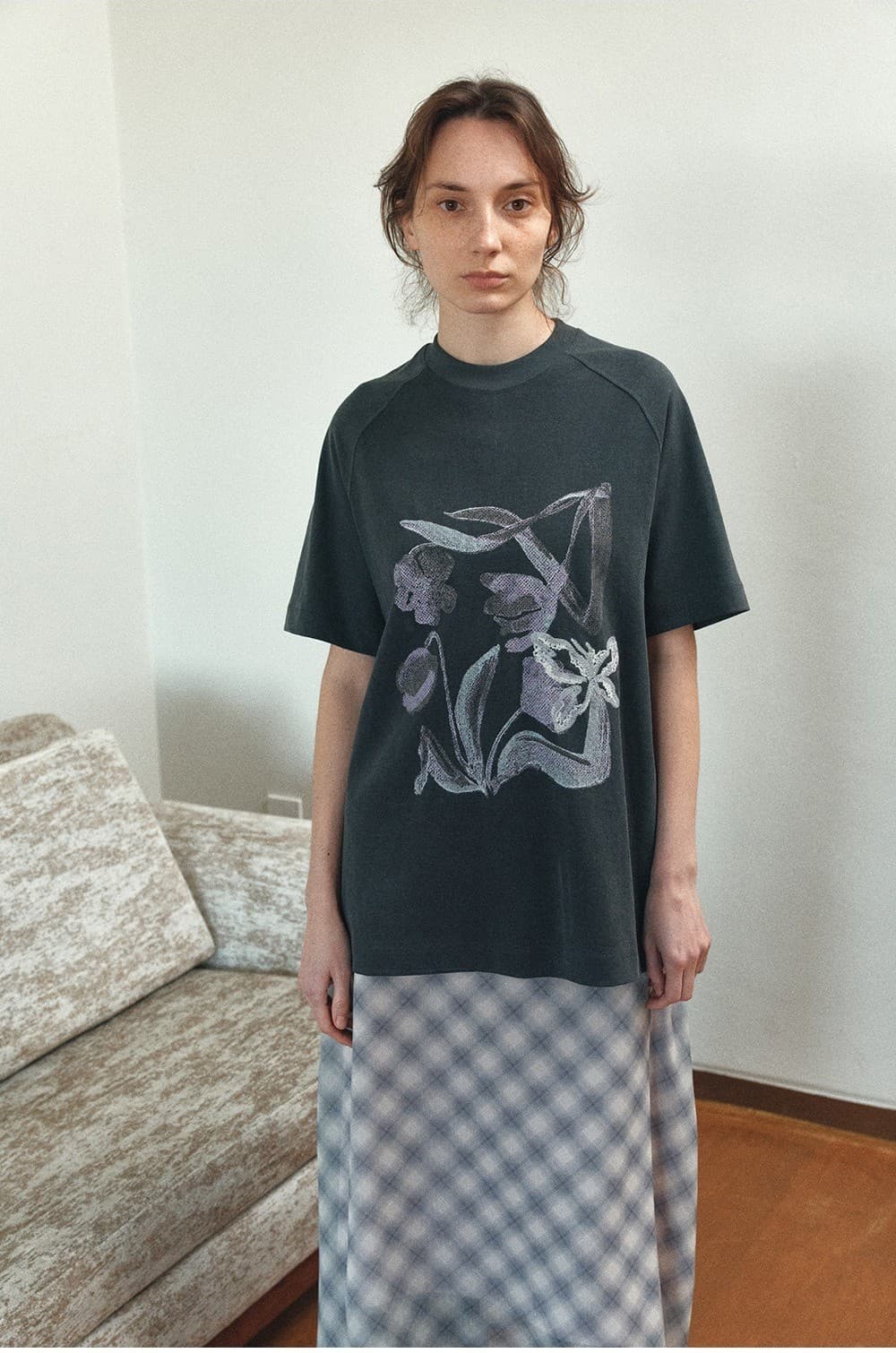 TIR FLORAL BUTTERFLY TOP_CHARCOAL — vue 8