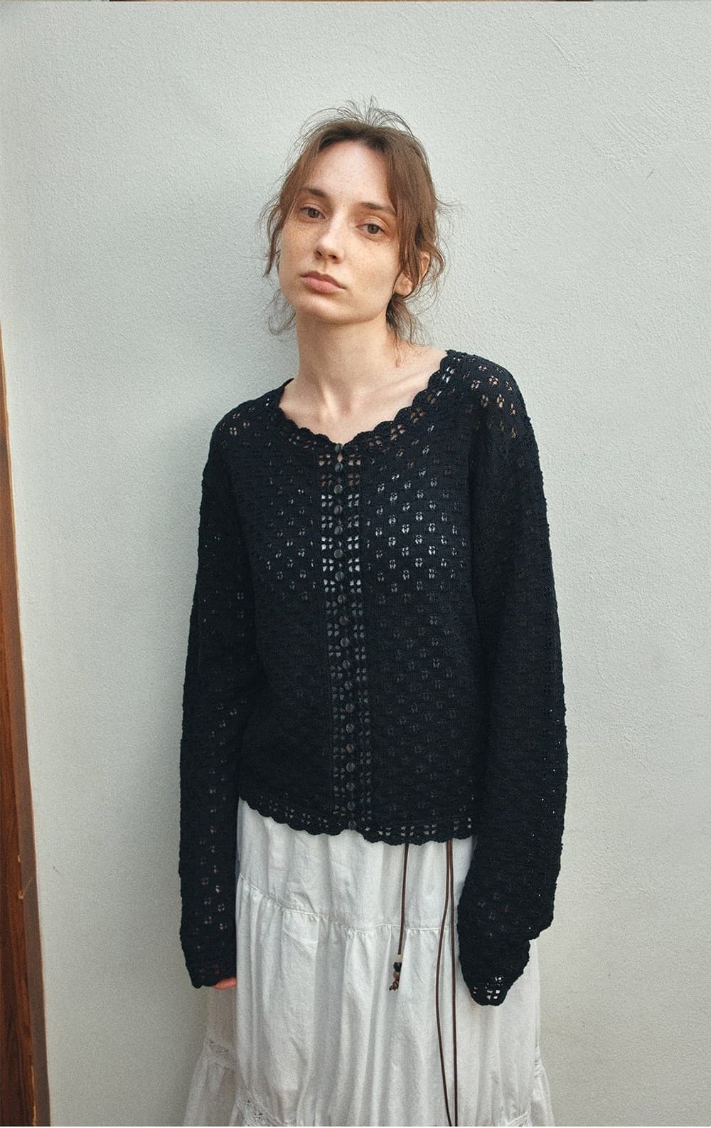 TIS SKASHI KNIT CARDIGAN_NAVY — vue 7