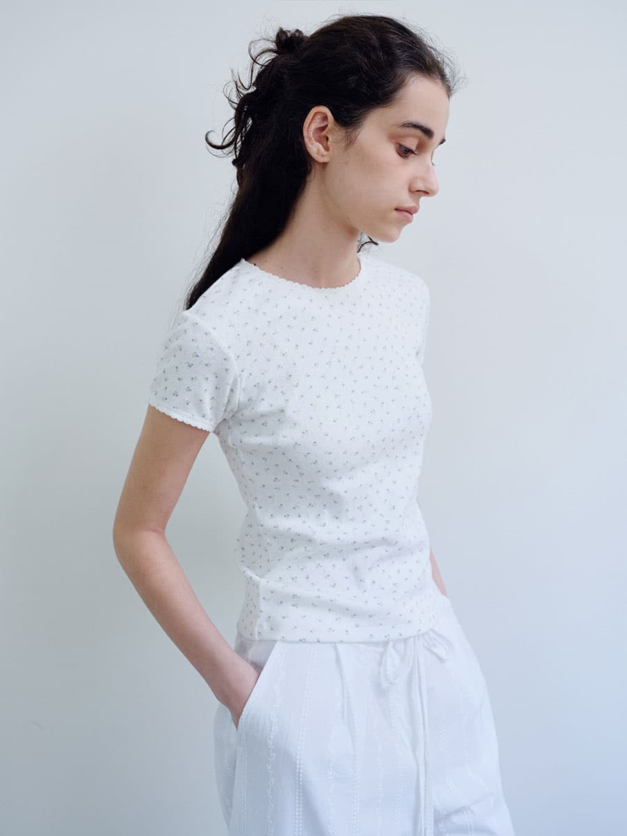 TIR FLORAL LACE T-SHIRT_WHITE — vue 3