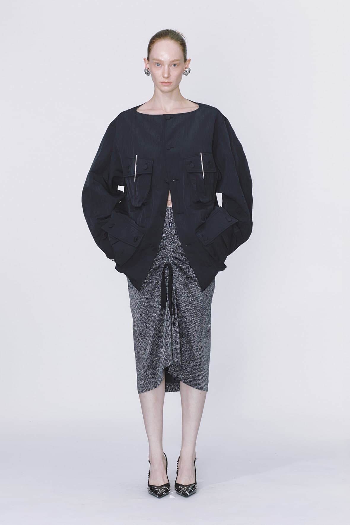 Boatneck Nylon BDU Jacket — vue 1