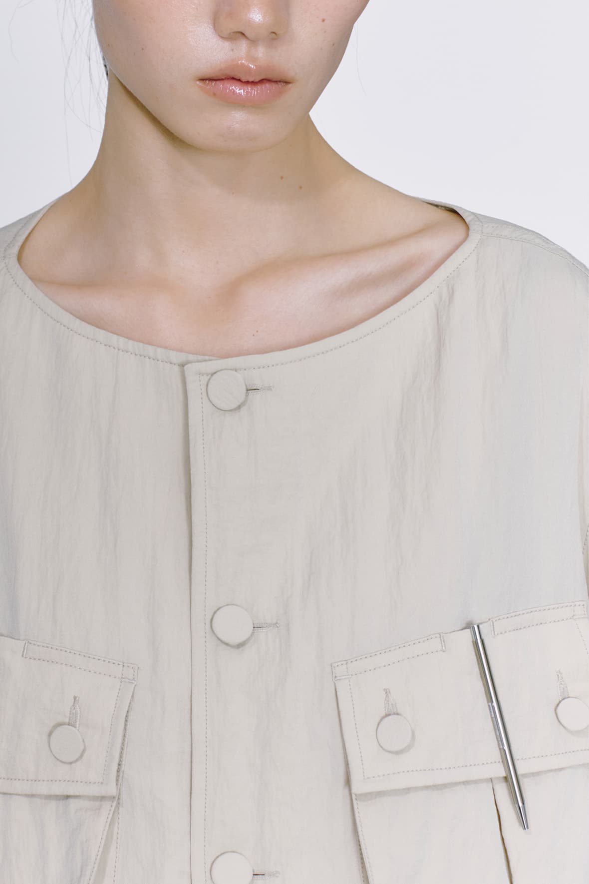 Boatneck Nylon BDU Jacket — vue 8
