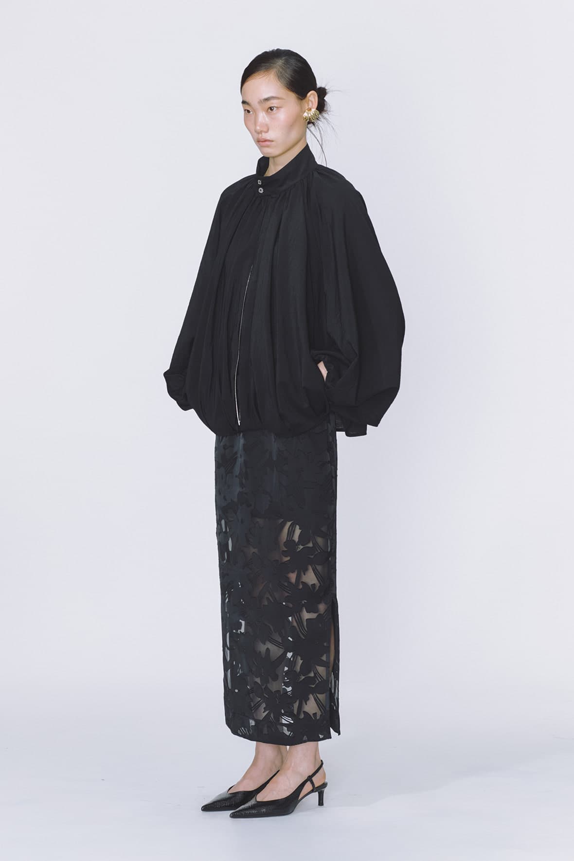 Balloon Hem Herrington Jacket — vue 4