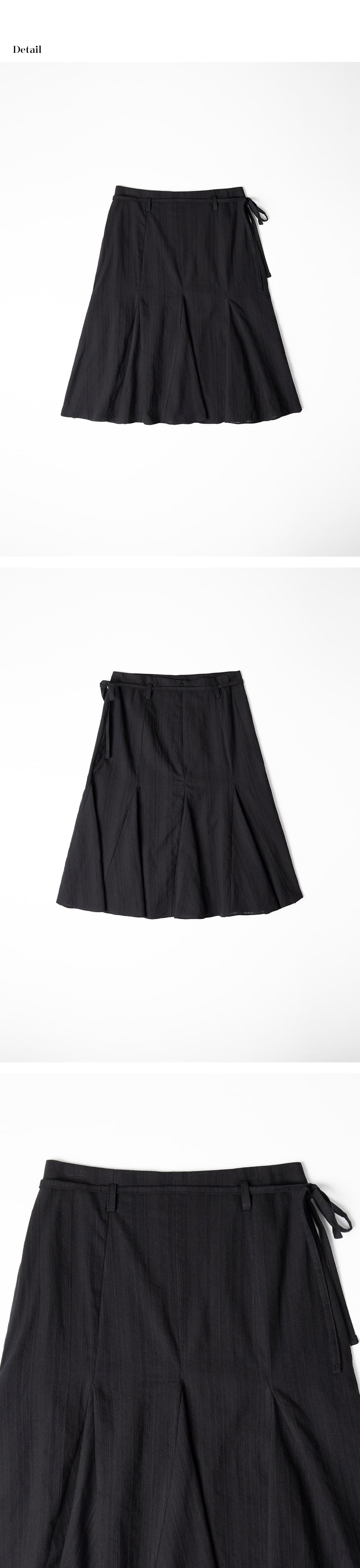 cotton lace midi skirt (black) orc 6064 — vue 8