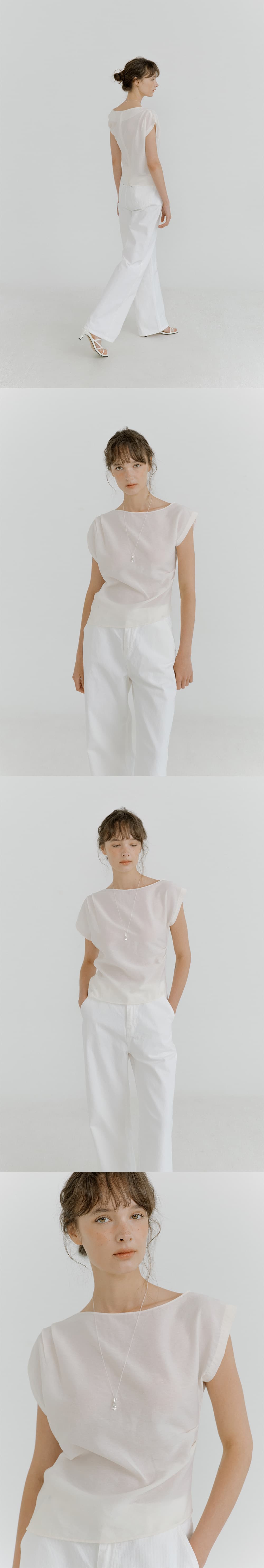dolman pin tuck blouse (cream) orc 6082 — vue 7