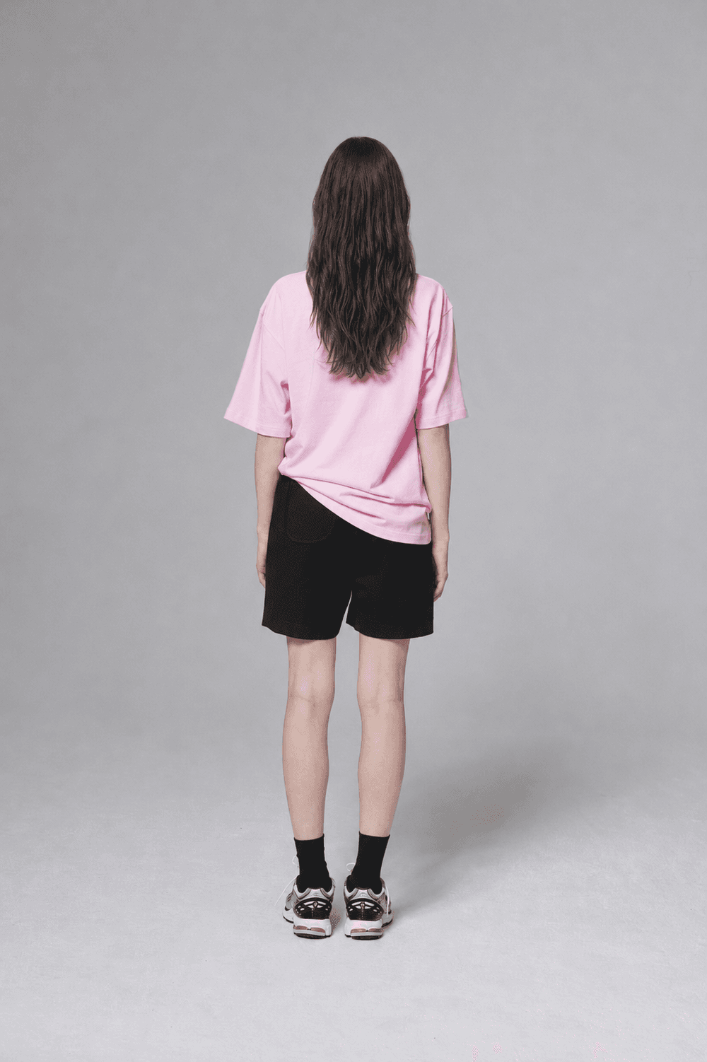 The sun volume embroidered T shirt - Pink — vue 7