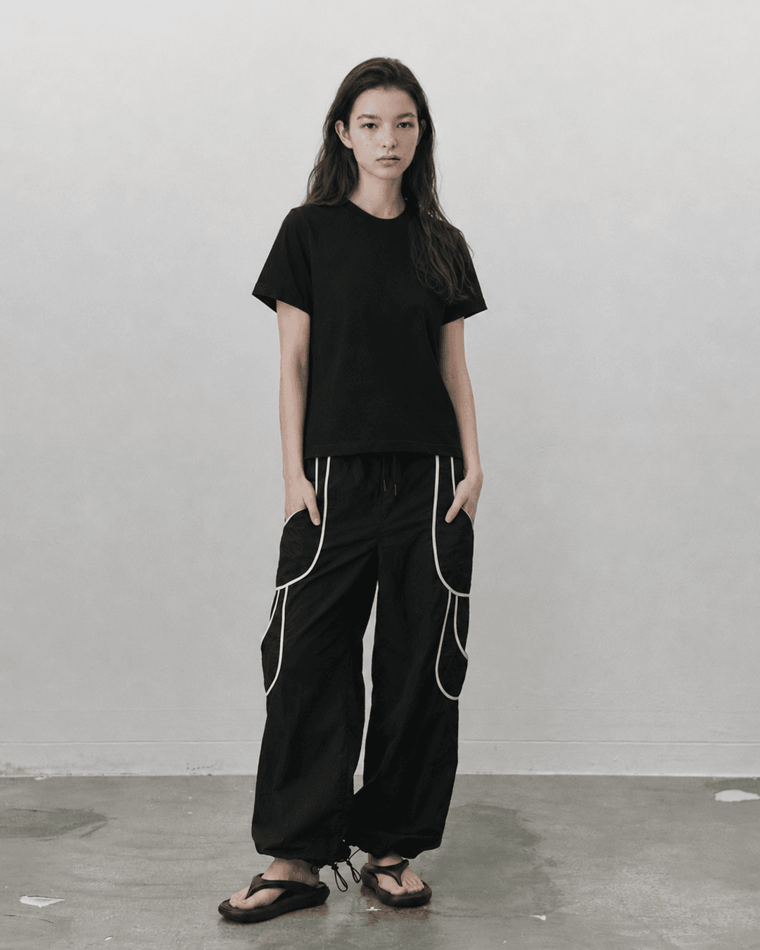 Supima cotton standard T shirts - Black — vue 2