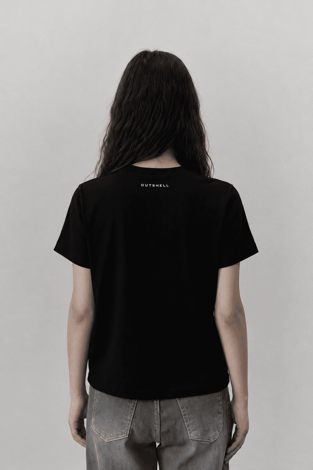 Supima cotton standard T shirts - Black — vue 8