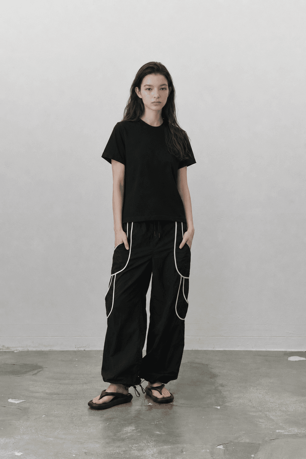 Supima cotton standard T shirts - Black — vue 9