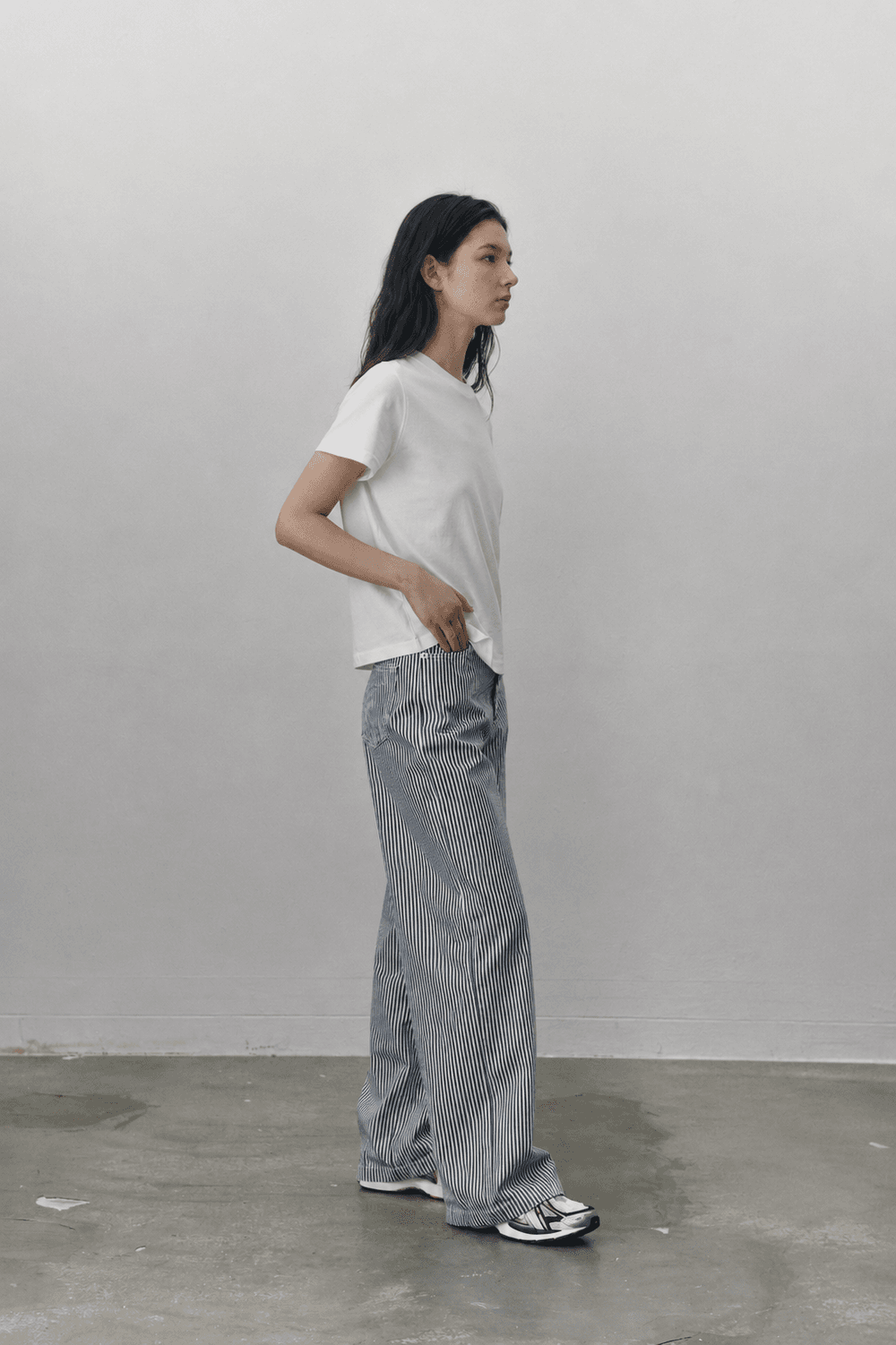 Supima cotton standard T shirts - White — vue 5