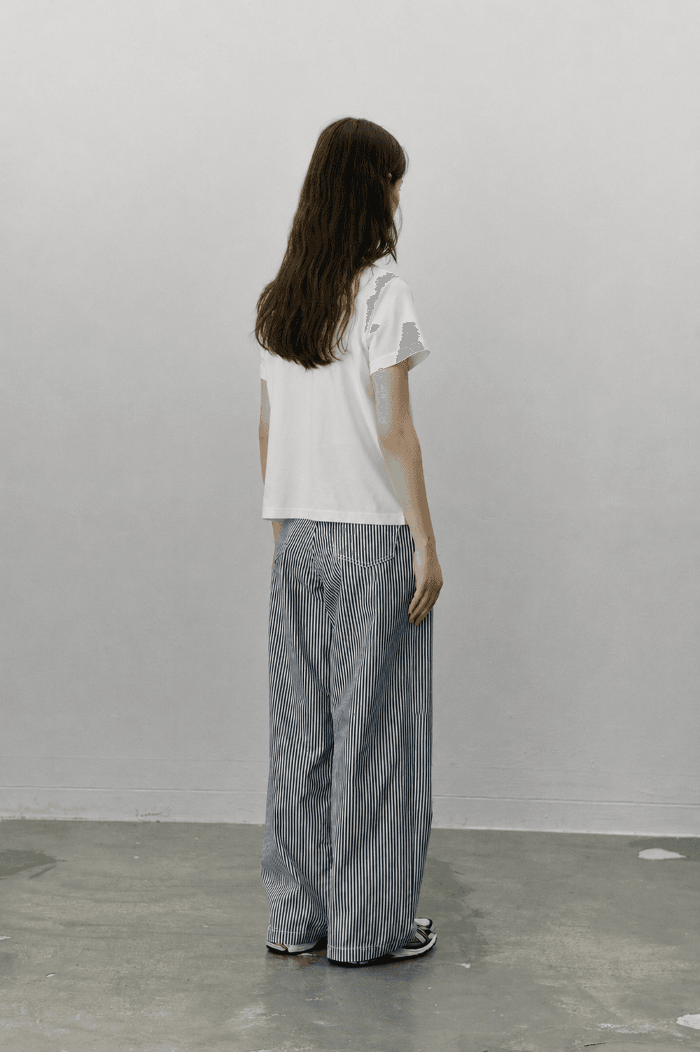 Supima cotton standard T shirts - White — vue 8