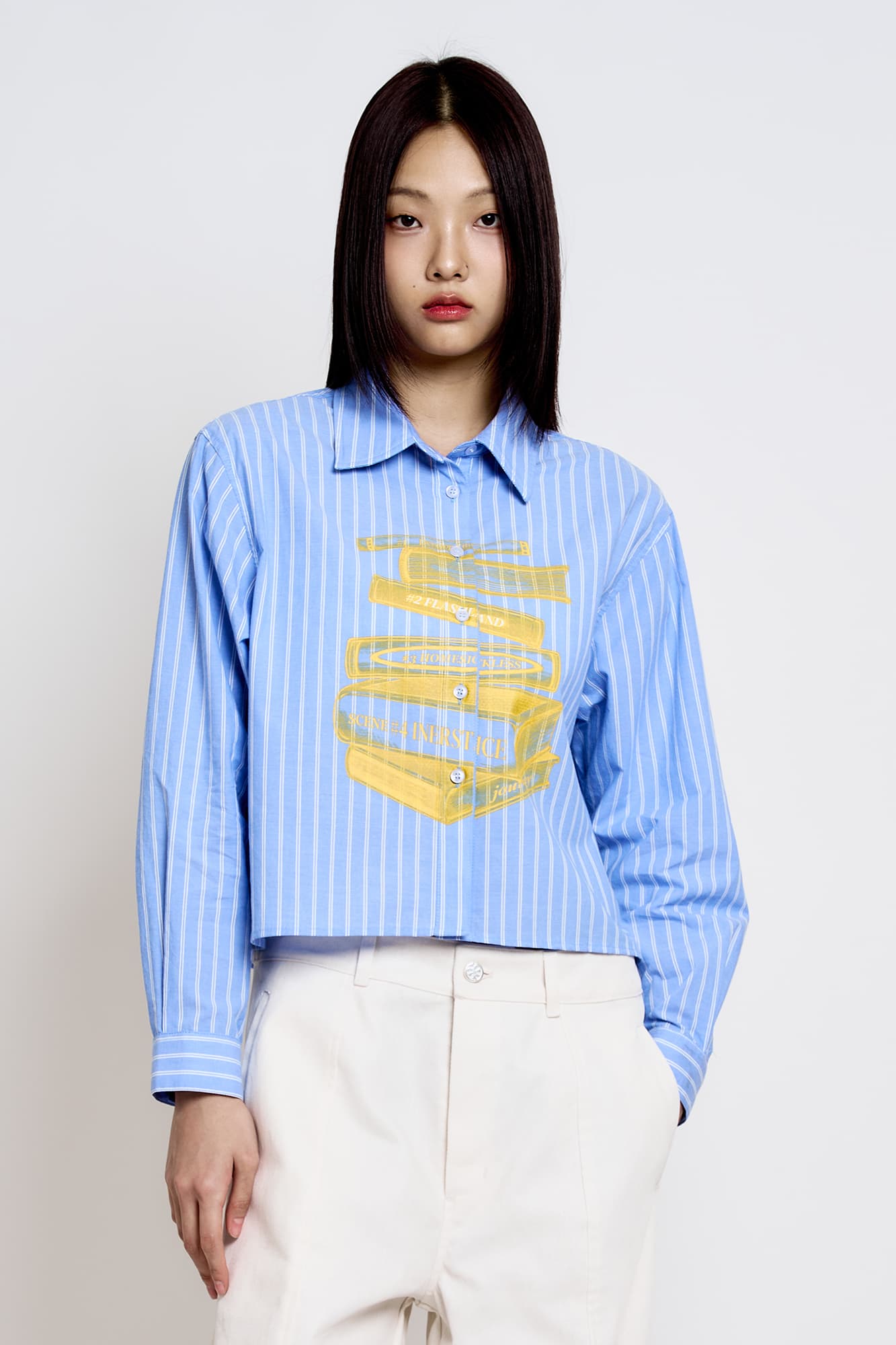 Interstice Shirt (Blue) — vue 1