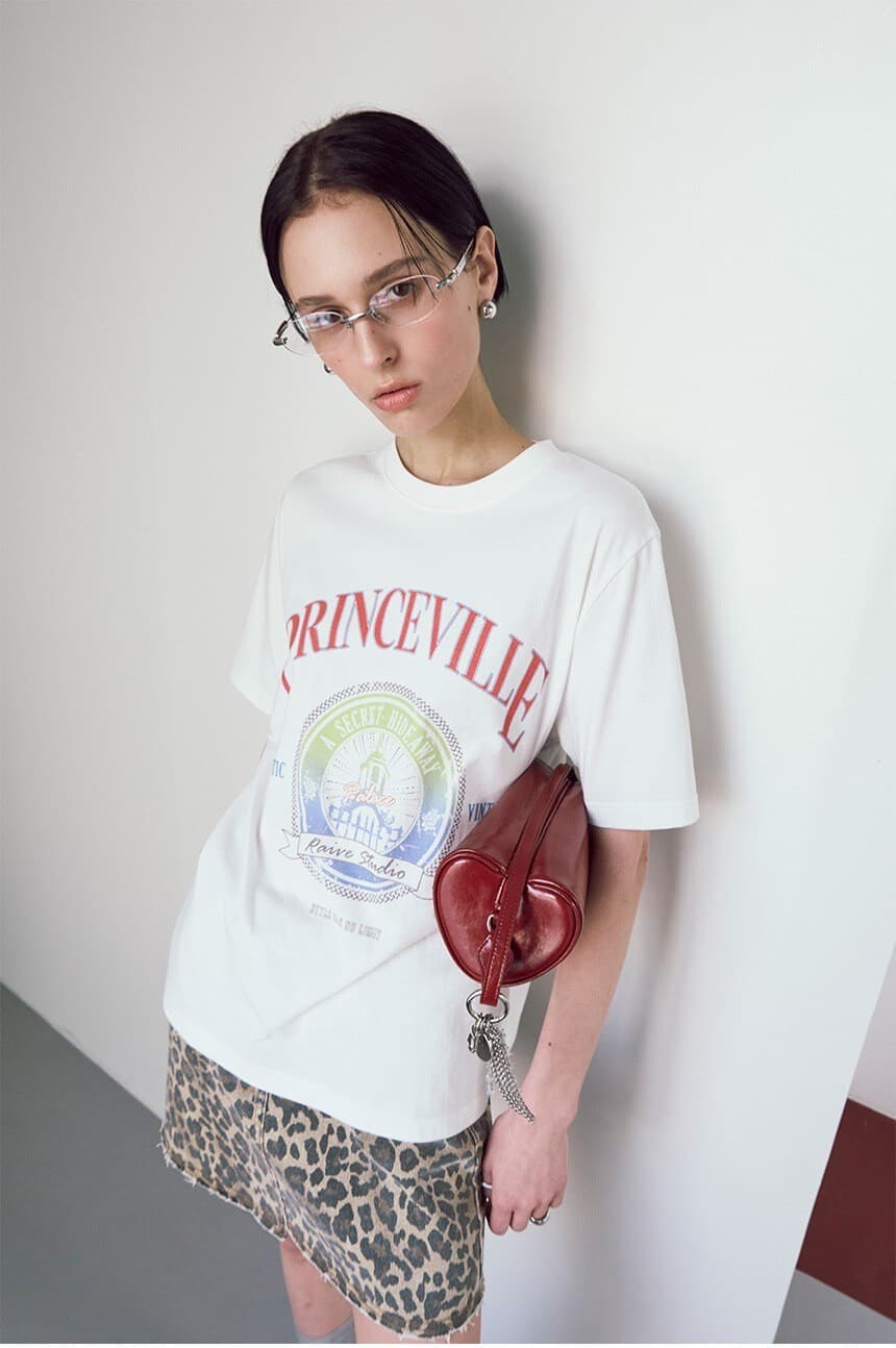 PRINCEVILLE Print T-Shirt — vue 4