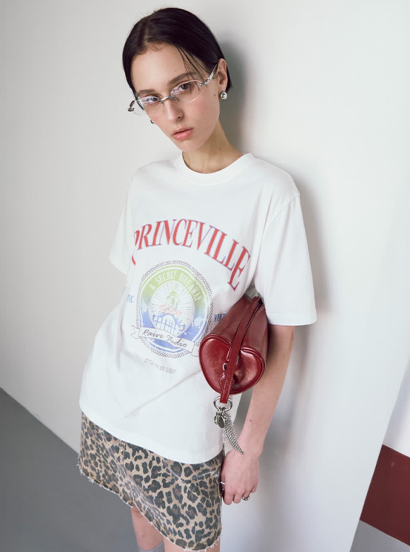 PRINCEVILLE Print T-Shirt — vue 1