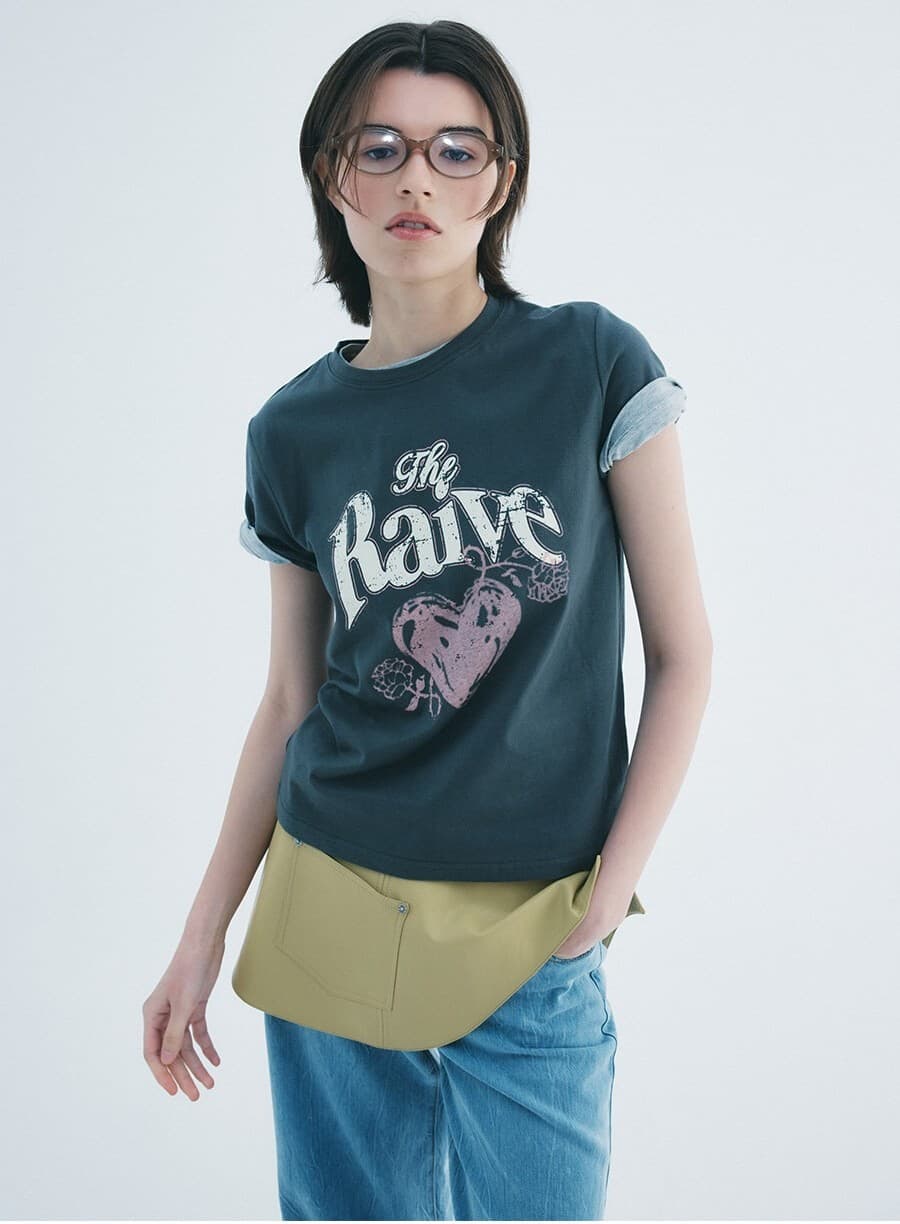 Drawing Heart Graphic T-shirts — vue 7