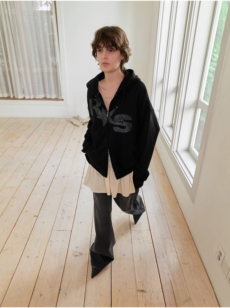 Star Raive Hood Zip-up — vue 8