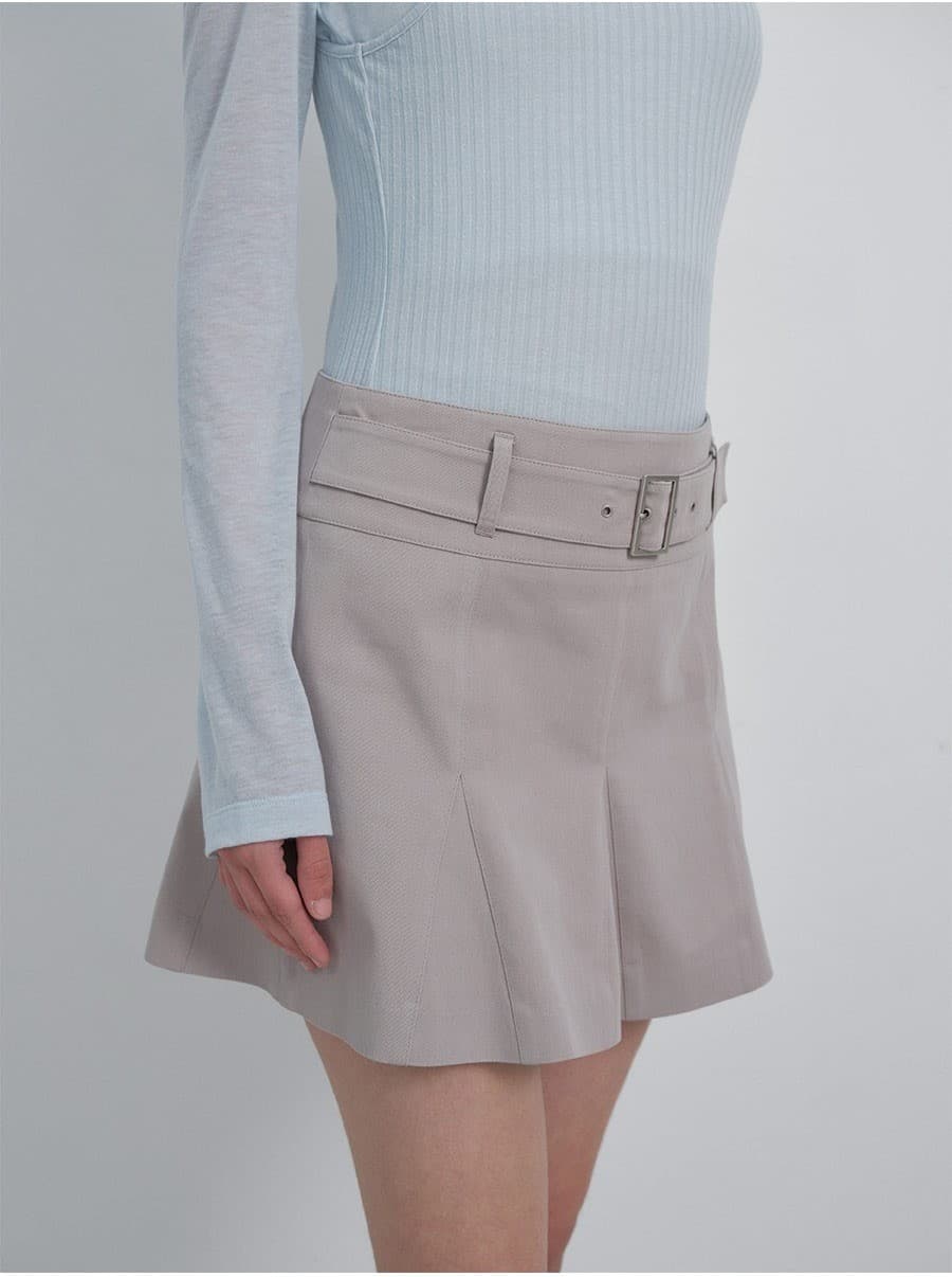 Belt Detail Mini Skirt — vue 9