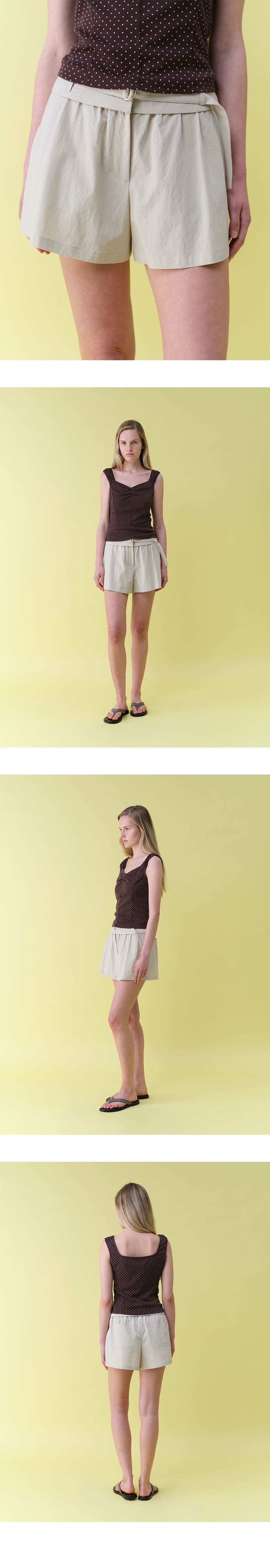 Belted Short Pants — vue 5