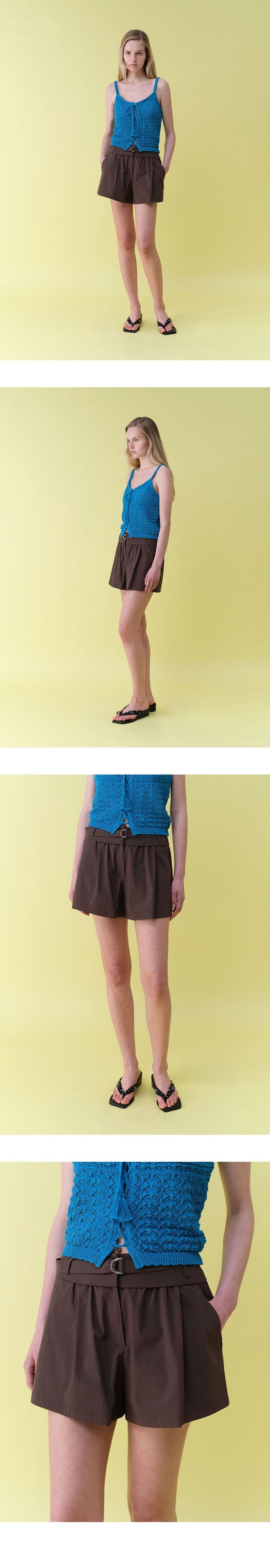 Belted Short Pants — vue 6