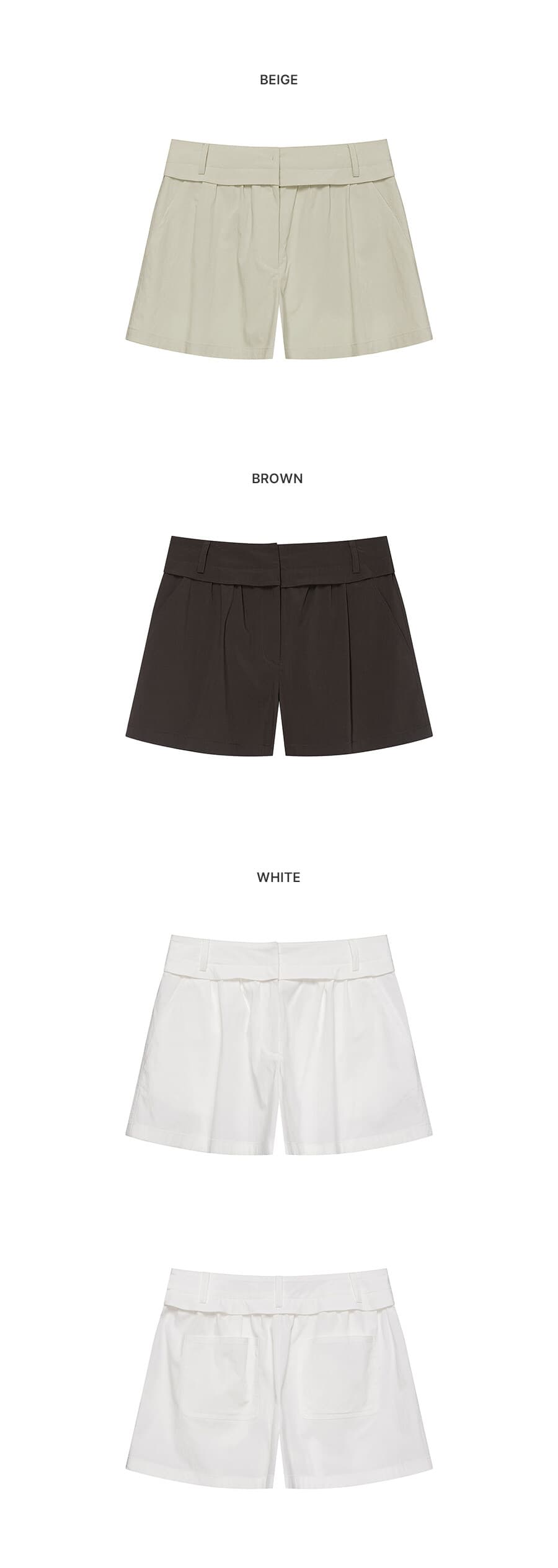 Belted Short Pants — vue 8