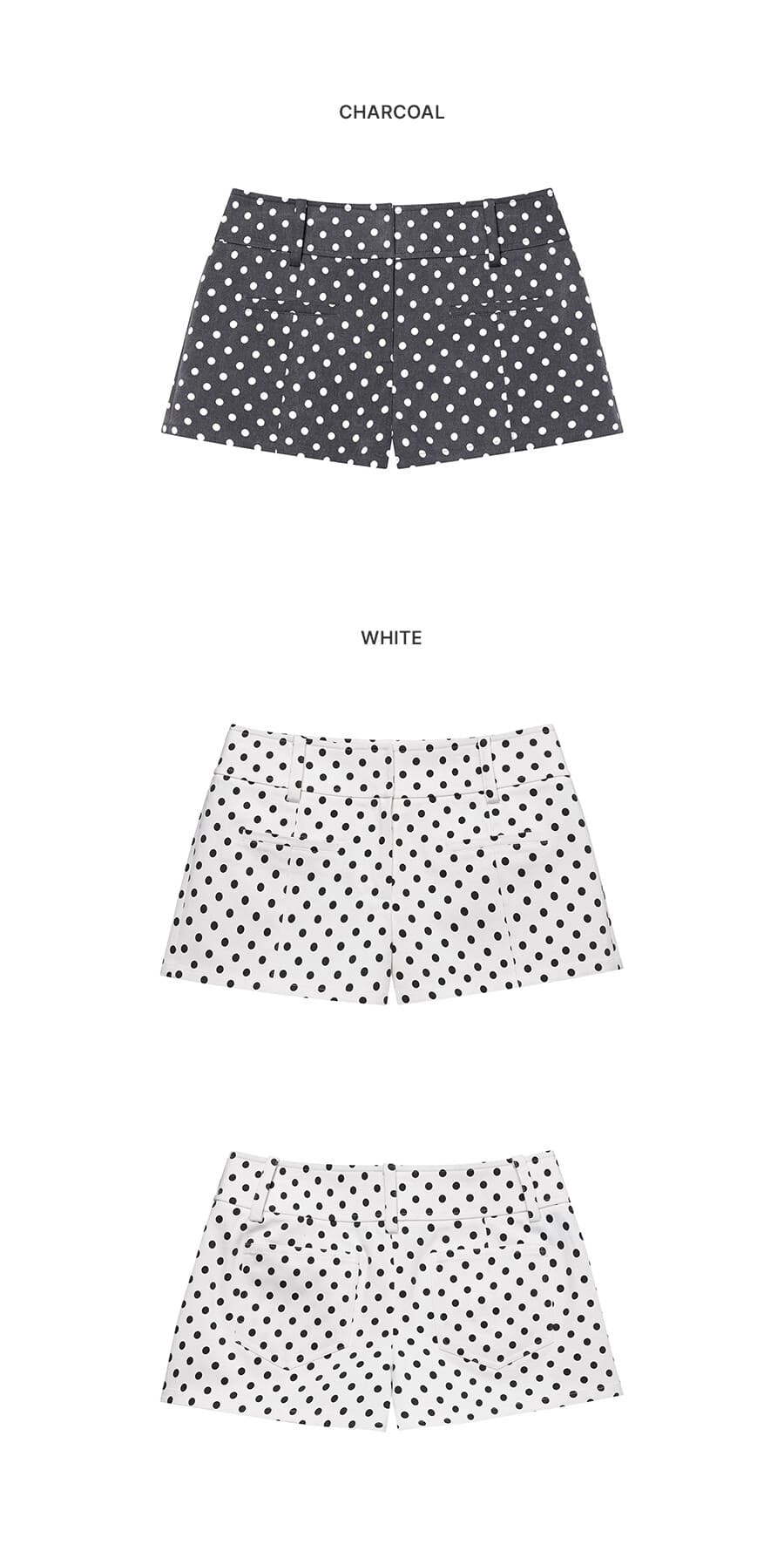 Dot Pocket-detail Shorts — vue 7