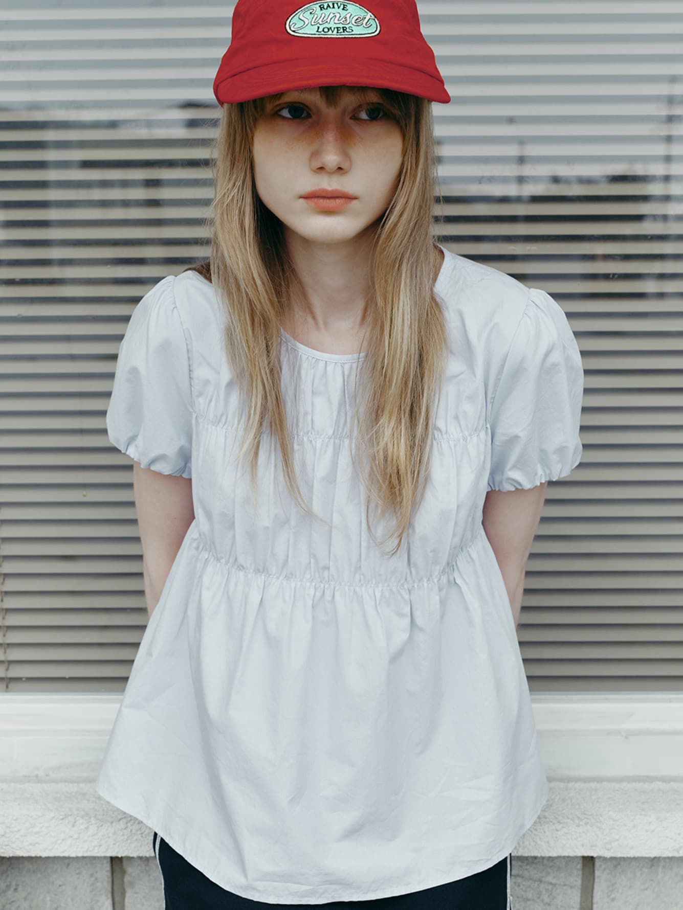 Banding Volume Blouse — vue 3