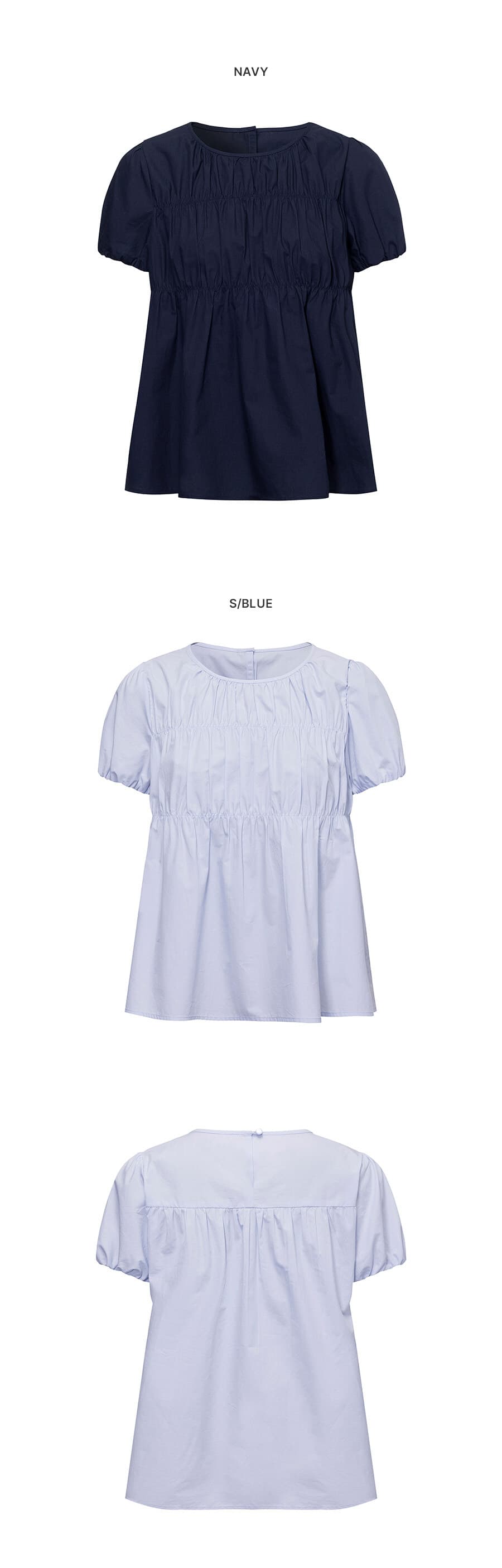 Banding Volume Blouse — vue 7