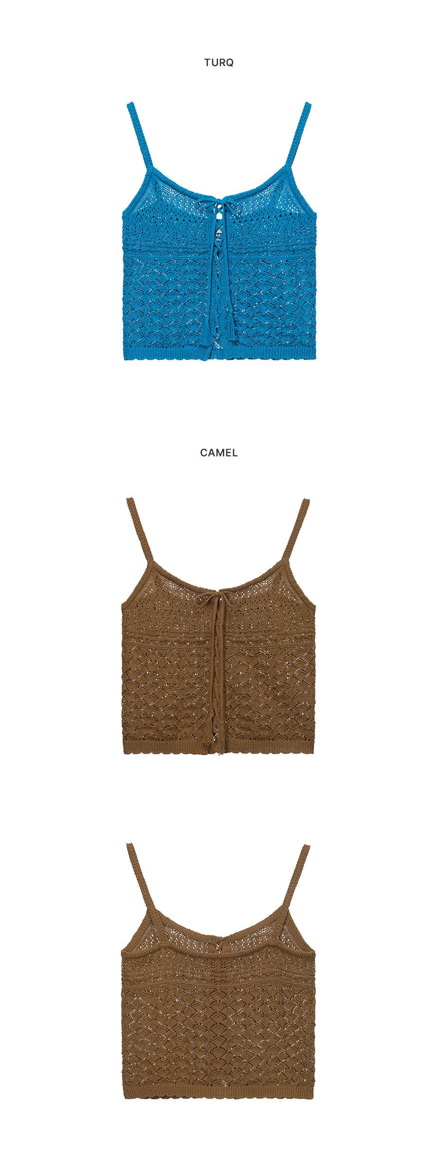 Lace-up Crochet Knit — vue 8