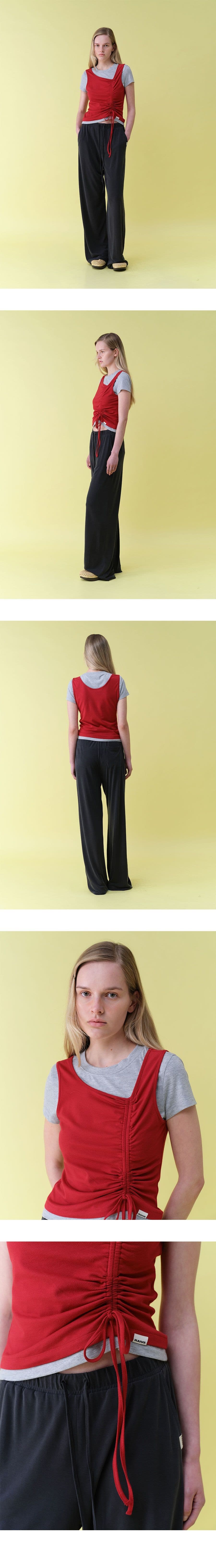 Layered Shirring String Top — vue 4