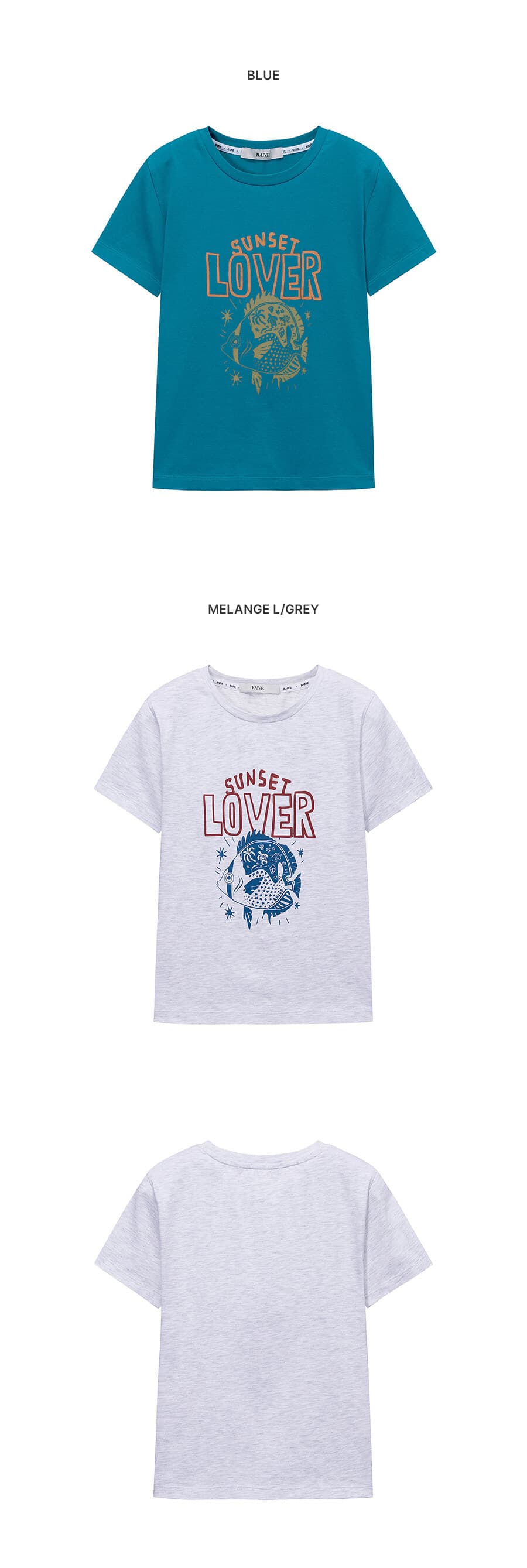 Fish Lover Graphic T-shirts — vue 5
