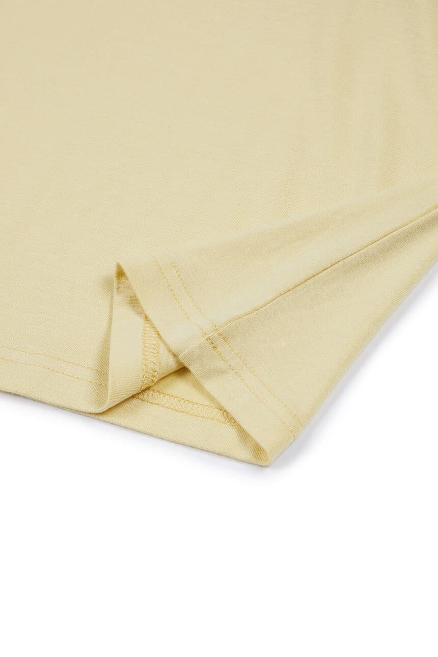 Color Strap Sleeveless Top in Yellow — vue 10
